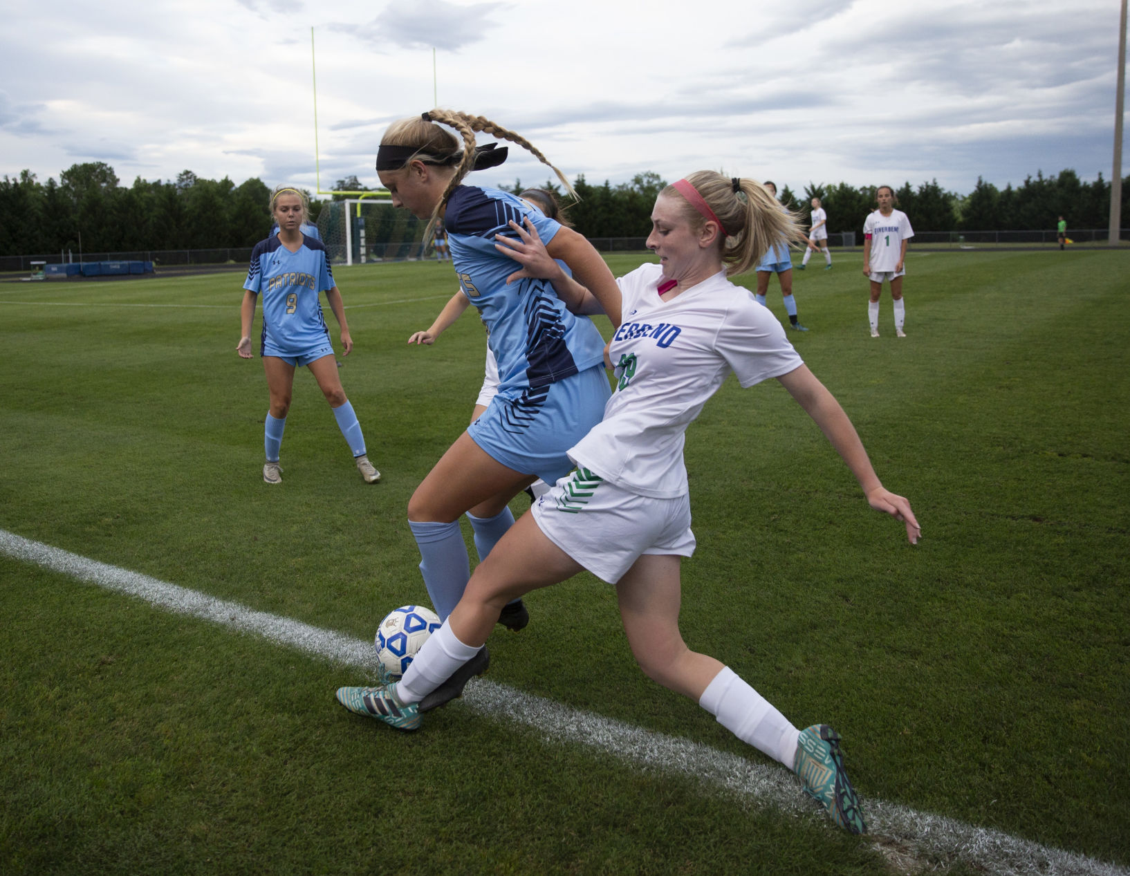 Riverbend vs First Colonial girls soccer